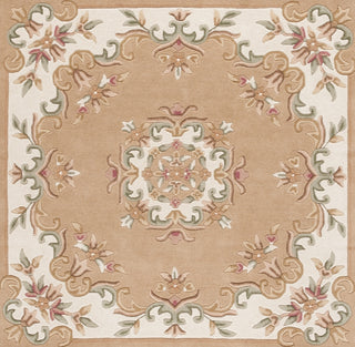 Safavieh Aubusson AUB301B Beige / Ivory Area Rug Square