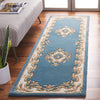 Safavieh Aubusson AUB301M Blue / Ivory Area Rug Room Scene Feature