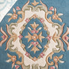 Safavieh Aubusson AUB301M Blue / Ivory Area Rug Detail