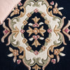 Safavieh Aubusson AUB301N Navy / Ivory Area Rug Detail