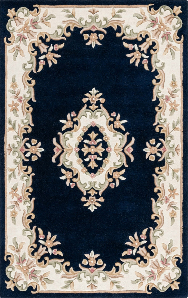 Safavieh Aubusson AUB301N Navy / Ivory Area Rug main image