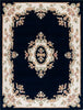 Safavieh Aubusson AUB301N Navy / Ivory Area Rug Main