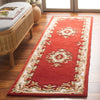 Safavieh Aubusson AUB301P Rust / Ivory Area Rug Room Scene Feature