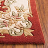 Safavieh Aubusson AUB301P Rust / Ivory Area Rug Detail