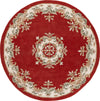 Safavieh Aubusson AUB301P Rust / Ivory Area Rug Round