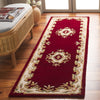 Safavieh Aubusson AUB301Q Red / Ivory Area Rug Room Scene Feature