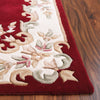 Safavieh Aubusson AUB301Q Red / Ivory Area Rug Detail