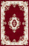 Safavieh Aubusson AUB301Q Red / Ivory Area Rug main image