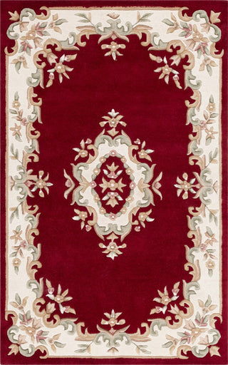 Safavieh Aubusson AUB301Q Red / Ivory Area Rug main image