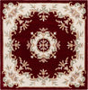 Safavieh Aubusson AUB301Q Red / Ivory Area Rug Square