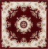 Safavieh Aubusson AUB301Q Red / Ivory Area Rug Square