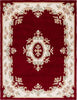 Safavieh Aubusson AUB301Q Red / Ivory Area Rug Main