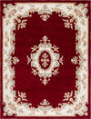 Safavieh Aubusson AUB301Q Red / Ivory Area Rug Main