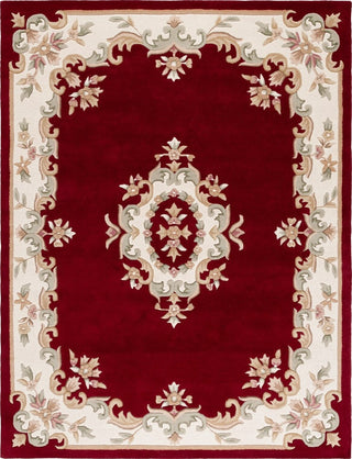 Safavieh Aubusson AUB301Q Red / Ivory Area Rug Main