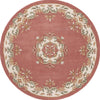 Safavieh Aubusson AUB301U Pink / Ivory Area Rug Round