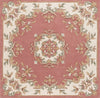 Safavieh Aubusson AUB301U Pink / Ivory Area Rug Square