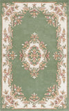 Safavieh Aubusson AUB301Y Green / Ivory Area Rug main image