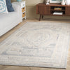 Safavieh Aubusson AUB401F Grey / Ivory Area Rug Room Scene Feature