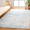 Safavieh Audrey AUD201M Ivory / Blue Area Rug Room Scene Feature