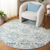 Safavieh Audrey AUD201M Ivory / Blue Area Rug Room Scene
