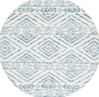 Safavieh Audrey AUD201M Ivory / Blue Area Rug Round