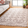 Safavieh Audrey AUD202B Ivory / Beige Area Rug Room Scene Feature