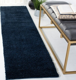 Safavieh August Shag AUG553M Navy Area Rug Room Scene Feature