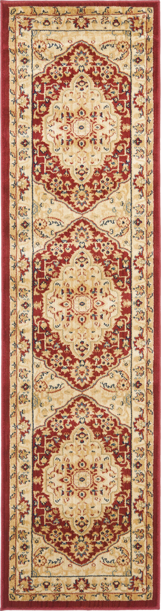 Safavieh Austin AUS1580 Red / Creme Area Rug