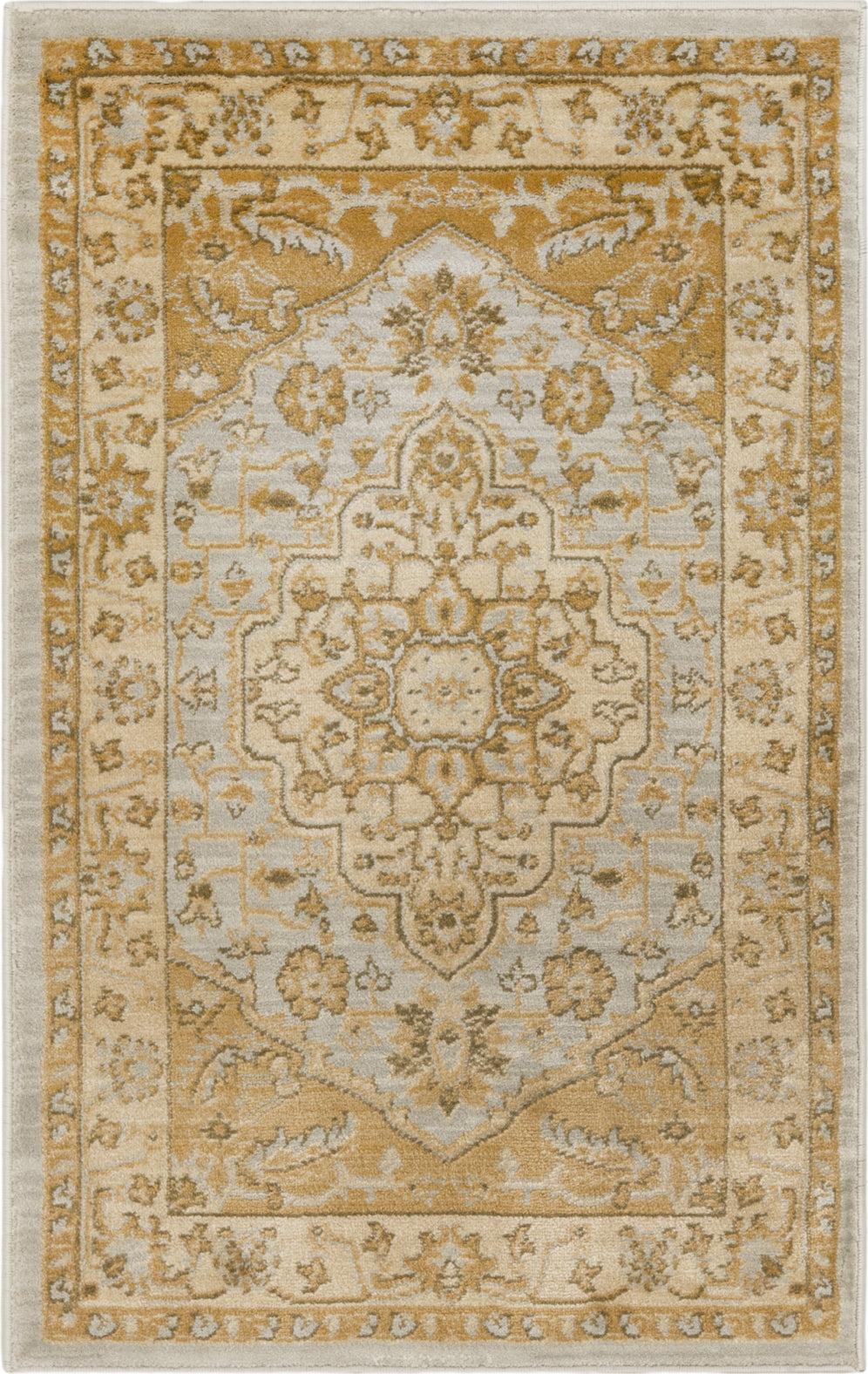Safavieh Austin AUS1580 Light Grey/Gold Area Rug