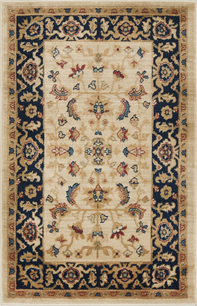 Safavieh Austin AUS1610 Cream / Navy Area Rug