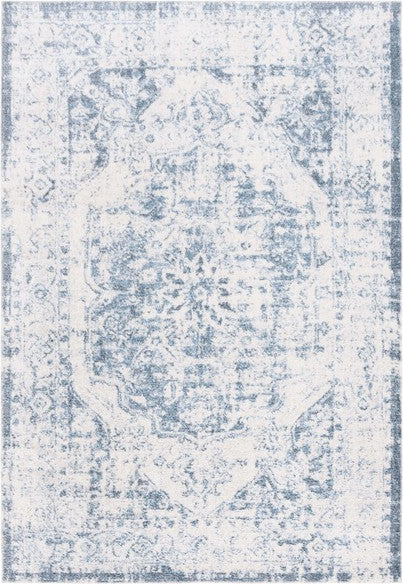 Safavieh Baltimore BAL850 Light Grey / Blue Machine Washable Area Rug