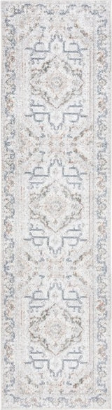 Safavieh Baltimore BAL854 Light Grey / Rust Machine Washable Area Rug