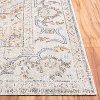 Safavieh Baltimore BAL854 Light Grey / Rust Machine Washable Area Rug