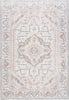 Safavieh Baltimore BAL854 Light Grey / Rust Machine Washable Area Rug