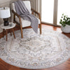 Safavieh Baltimore BAL854 Light Grey / Rust Machine Washable Area Rug