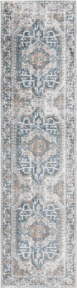 Safavieh Baltimore BAL854 Light Grey / Blue Machine Washable Area Rug