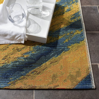 Safavieh Barbados BAR510 Blue / Gold Area Rug