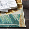 Safavieh Barbados BAR520 Gold / Green Area Rug