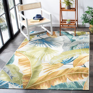 Safavieh Barbados BAR520 Gold / Green Area Rug