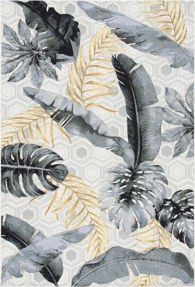 Safavieh Barbados BAR524 Grey / Gold Area Rug