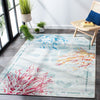 Safavieh Barbados BAR535 Teal / White Area Rug