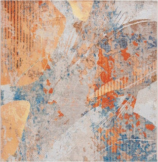 Safavieh Barbados BAR536 Blue / Rust Area Rug