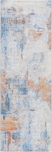 Safavieh Barbados BAR537 Ivory / Blue Rust Area Rug