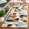 Safavieh Barbados BAR539 Ivory Black / Blue Rust Area Rug