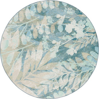 Safavieh Barbados BAR541 Blue Green / Ivory Area Rug