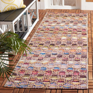 Safavieh Barbados BAR546 Purple / Green Rust Area Rug