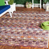 Safavieh Barbados BAR546 Purple / Green Rust Area Rug