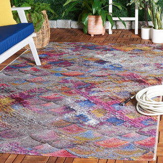 Safavieh Barbados BAR547 Grey Purple / Blue Gold Area Rug