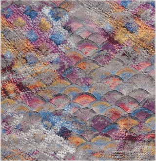 Safavieh Barbados BAR547 Grey Purple / Blue Gold Area Rug