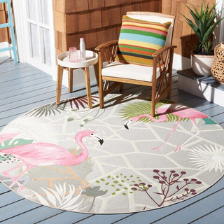 Safavieh Barbados BAR551 Grey / Pink Area Rug